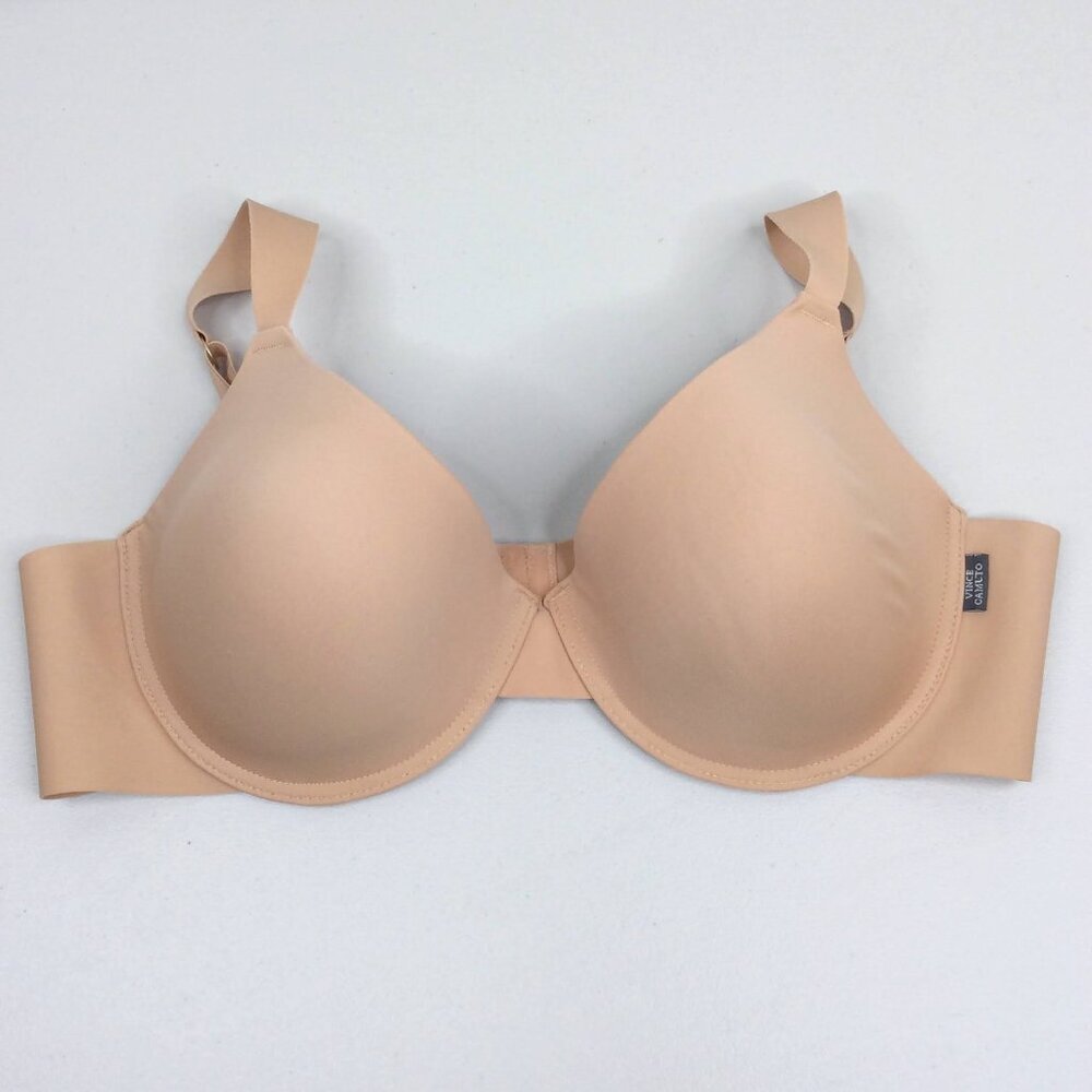 Vince Camuto Women's 42D Beige Molded Padded Underwire T-Shirt Bra‎